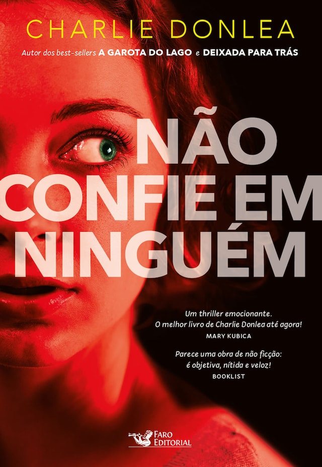 Book cover for Não confie em ninguém