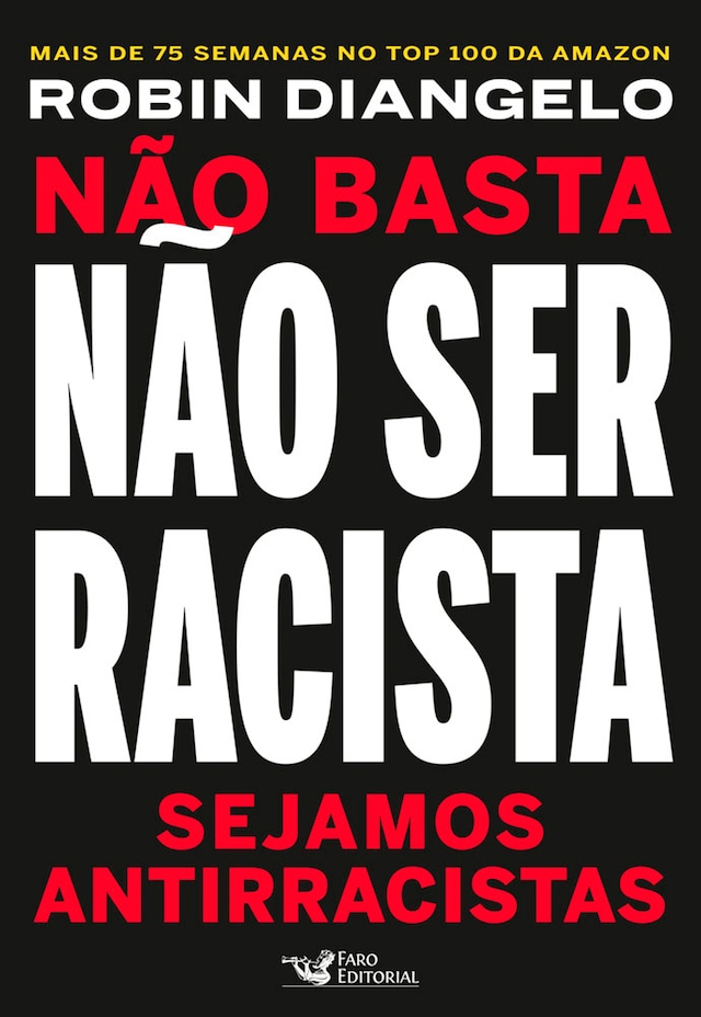 Okładka książki dla Não basta não ser racista
