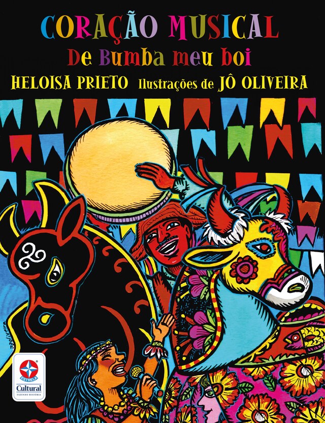 Buchcover für Coração musical do bumba meu boi - Um livro de Heloisa Prieto