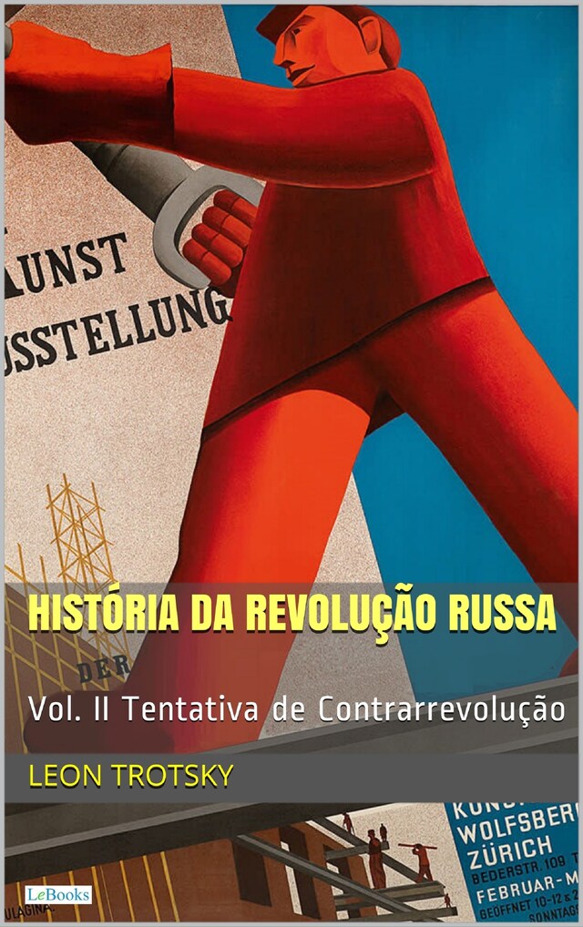 Book cover for História da Revolução Russa - Vol. II: Tentativa de Contrarrevolução