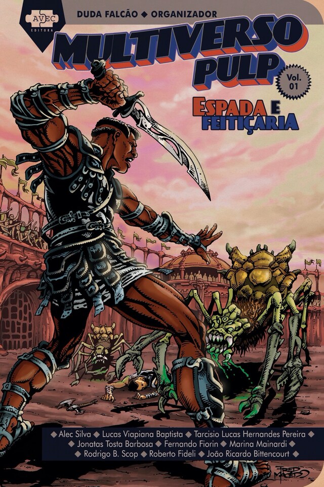 Copertina del libro per Multiverso Pulp: espada e feitiçaria