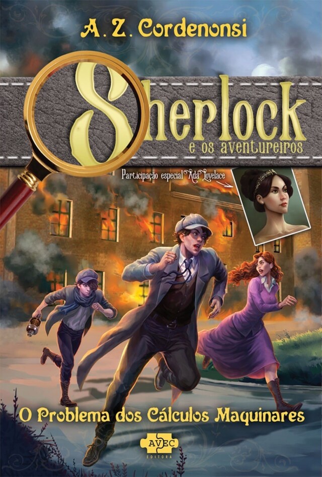 Buchcover für Sherlock e os aventureiros: o problema dos cálculos maquinares