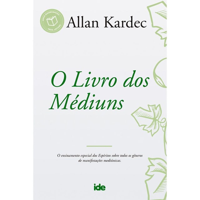 Kirjankansi teokselle O Livro dos Médiuns