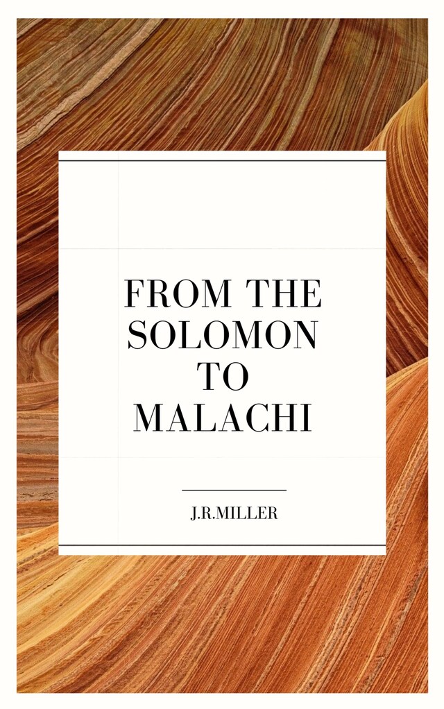 Book cover for From Solomon to Malachi