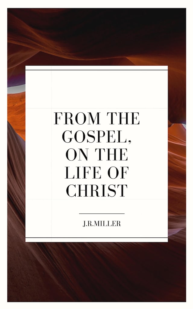 Copertina del libro per From the Gospels, on the Life of Christ