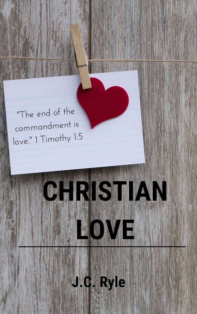 Copertina del libro per Christian Love