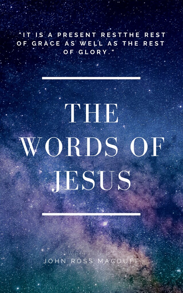 Book cover for The Words Of Jesus