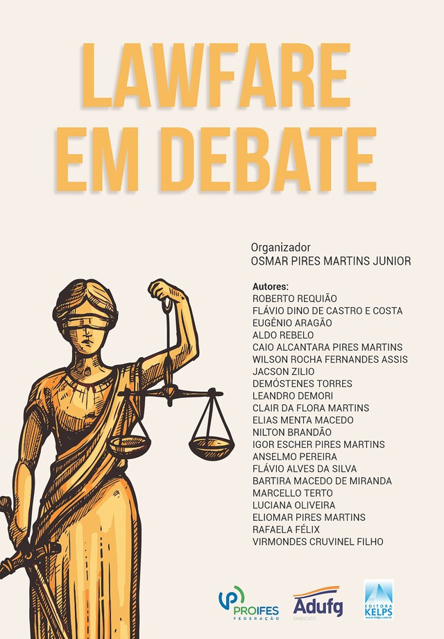 Couverture de livre pour LAWFARE EM DEBATE