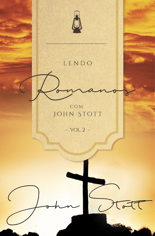 Book cover for Lendo Romanos com John Stott - Vol. 2