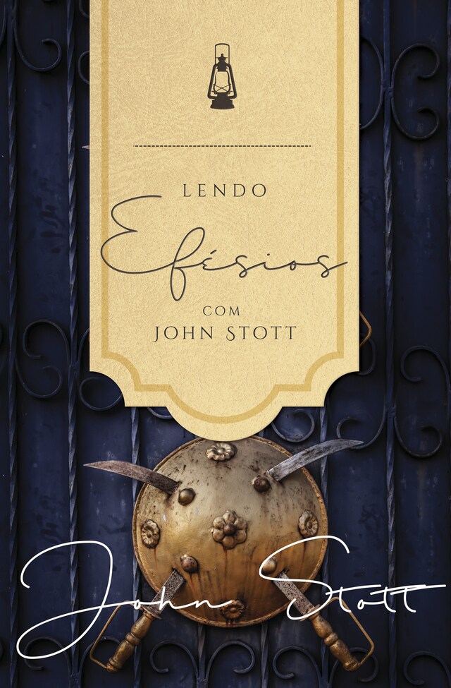 Portada de libro para Lendo Efésios com John Stott