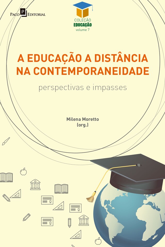 Kirjankansi teokselle A educação a distância na contemporaneidade