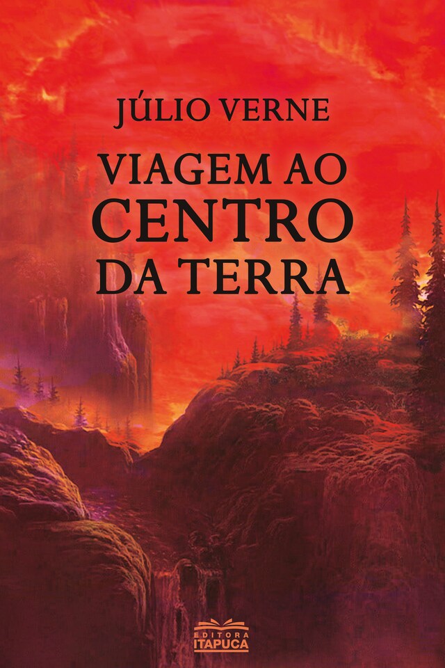 Couverture de livre pour Viagem ao centro da Terra