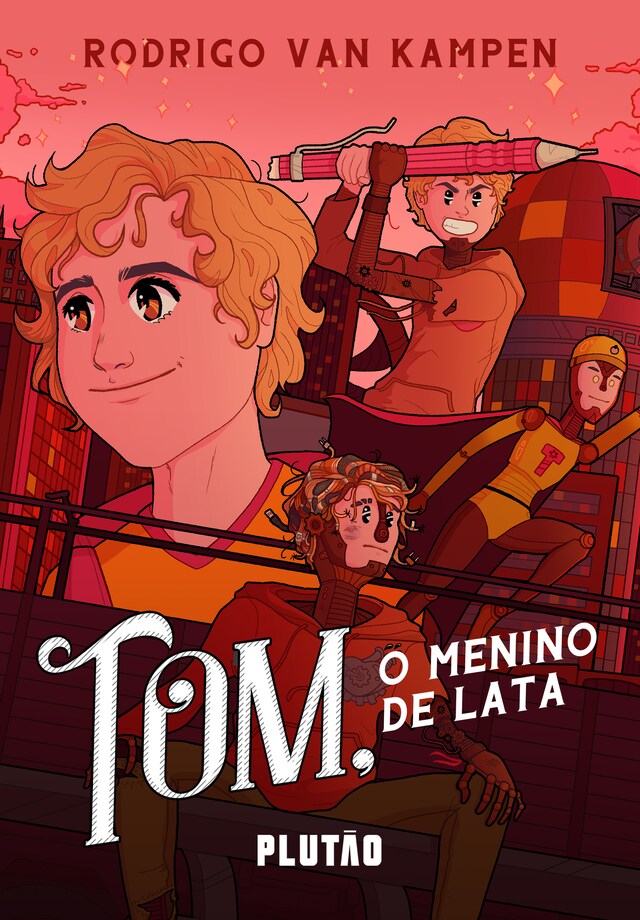 Copertina del libro per Tom, o menino de lata