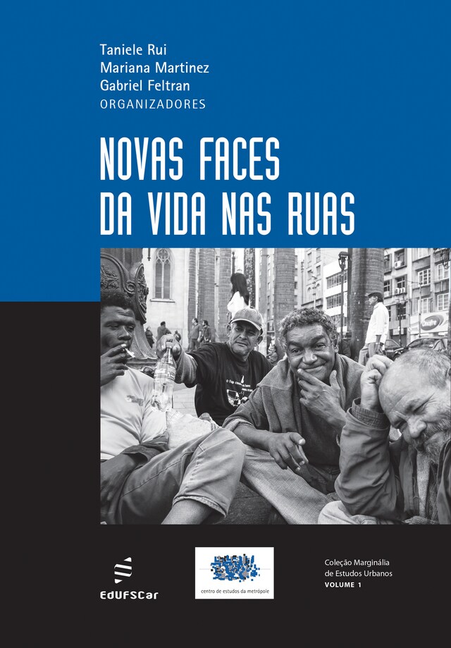 Boekomslag van Novas faces da vida nas ruas