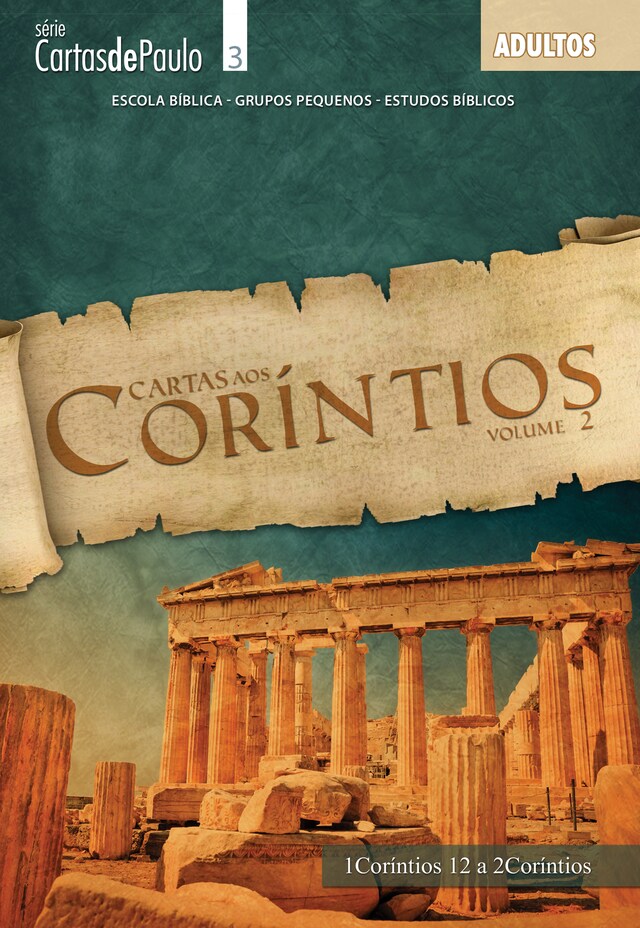 Book cover for Cartas aos Corintios vol. 2