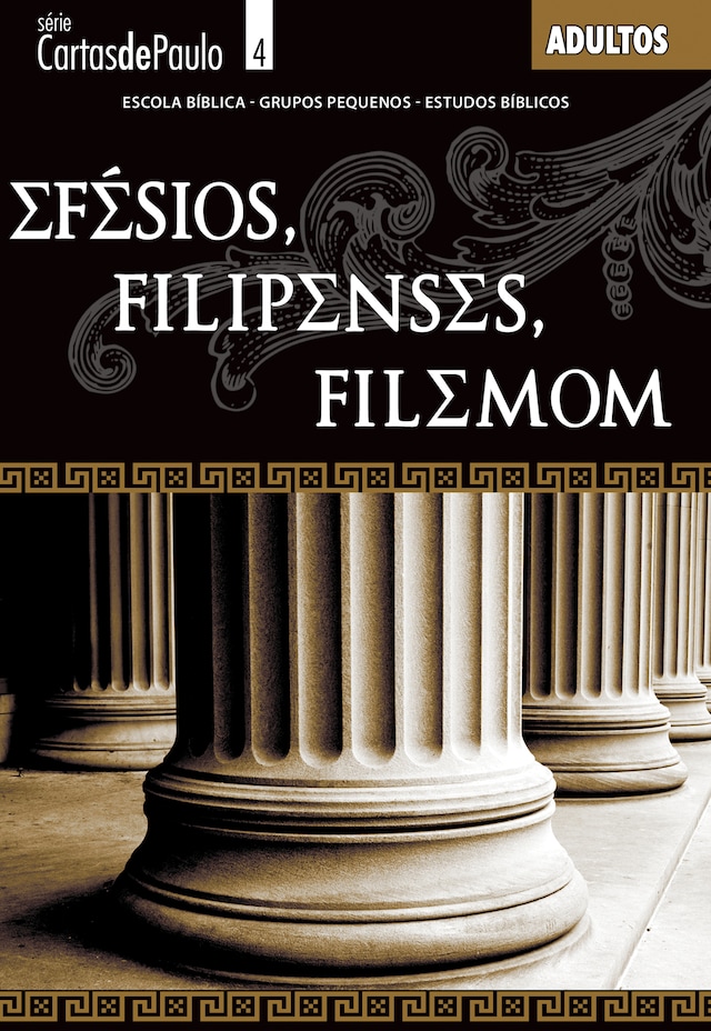 Book cover for Efésios, Filipenses, Filemom | Professor