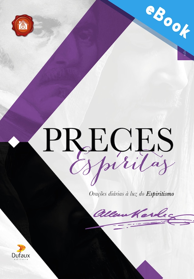 Book cover for Preces Espíritas