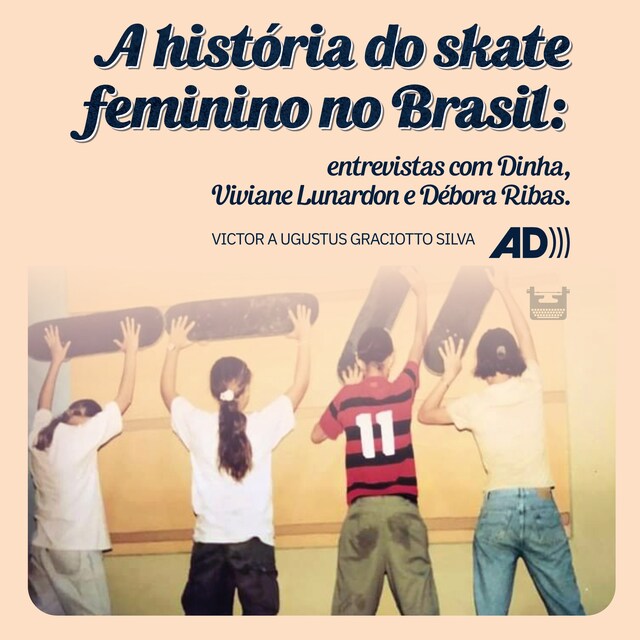 Buchcover für A história do skate feminino no Brasil