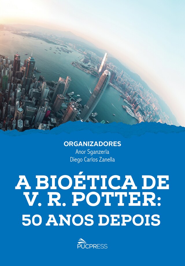 Portada de libro para A Bioética de V. R. Potter