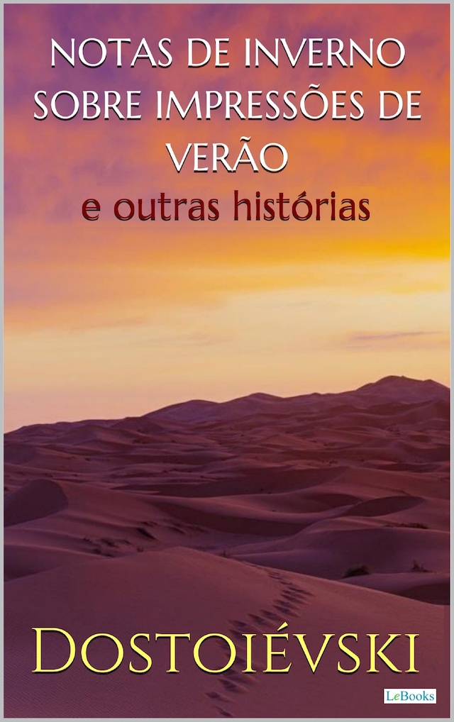 Book cover for Notas de Inverno Sobre Impressões de Verão