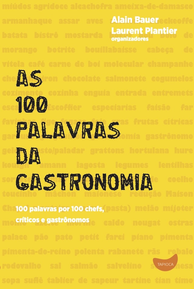 Book cover for As 100 palavras da gastronomia