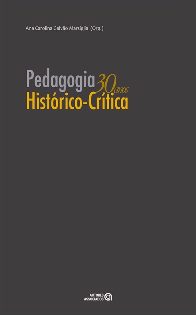 Kirjankansi teokselle Pedagogia Histórico-crítica