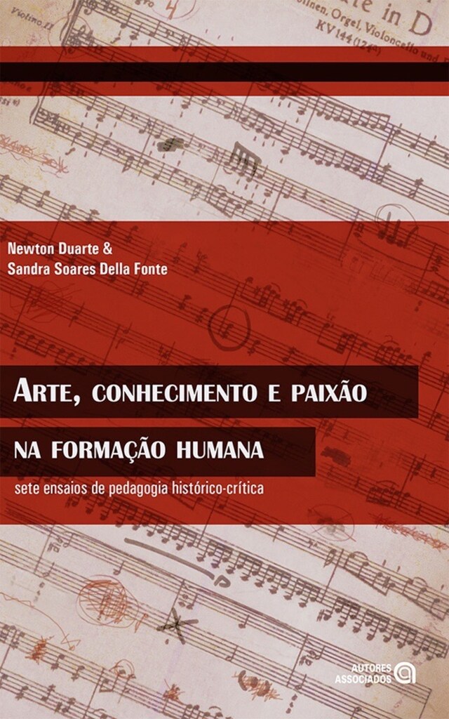 Copertina del libro per Arte, conhecimento e paixão na formação humana