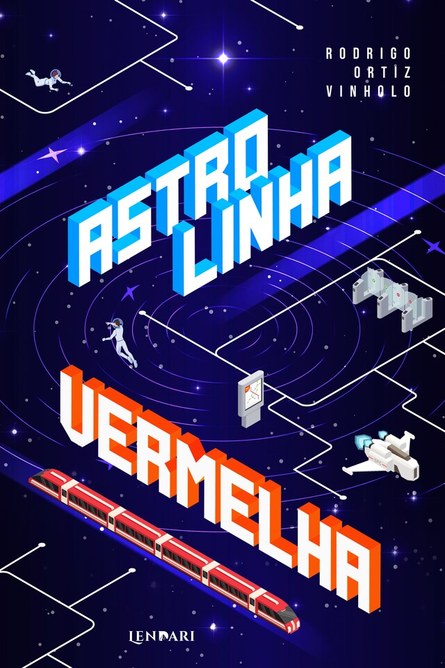 Kirjankansi teokselle Astrolinha Vermelha