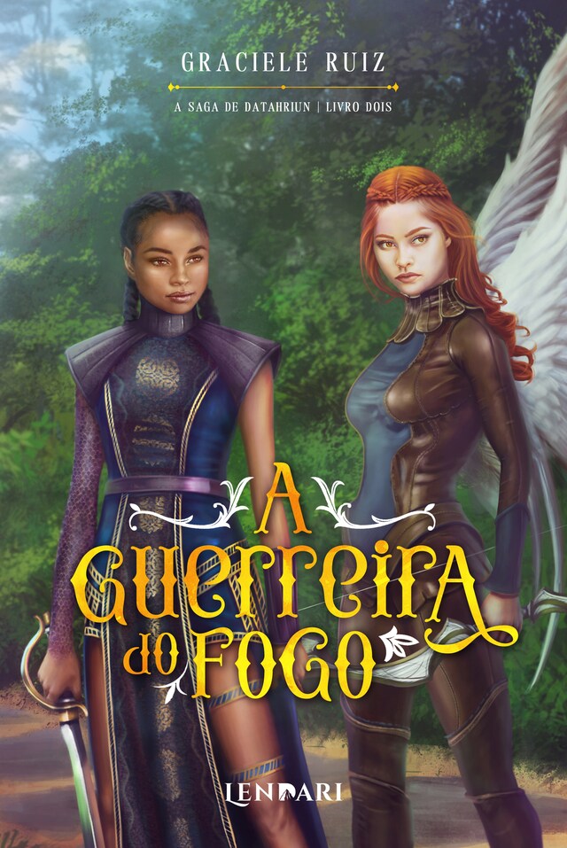 Book cover for A guerreira do fogo