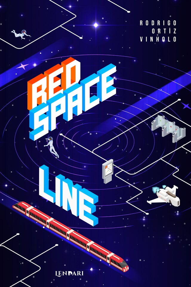 Portada de libro para Red Space Line