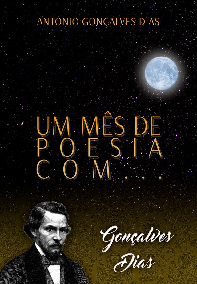 Couverture de livre pour Um mês de poesia com Gonçalves Dias