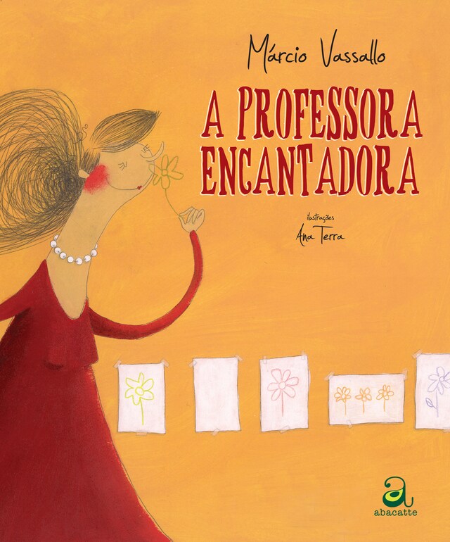 Portada de libro para A professora encantadora