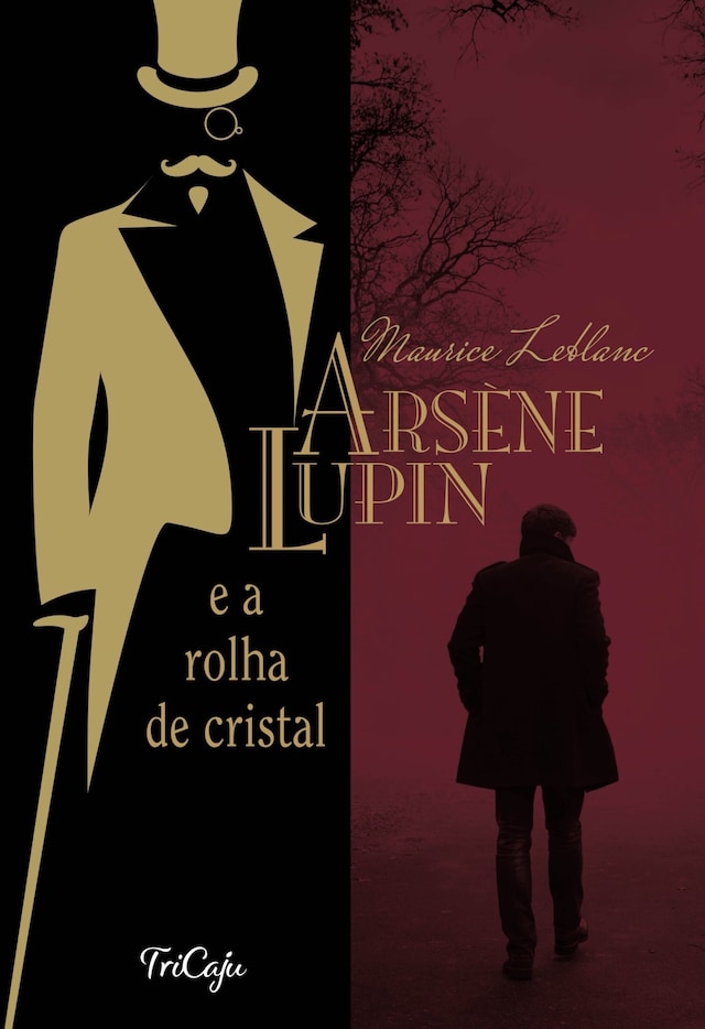 Couverture de livre pour Arsène Lupin e a rolha de cristal