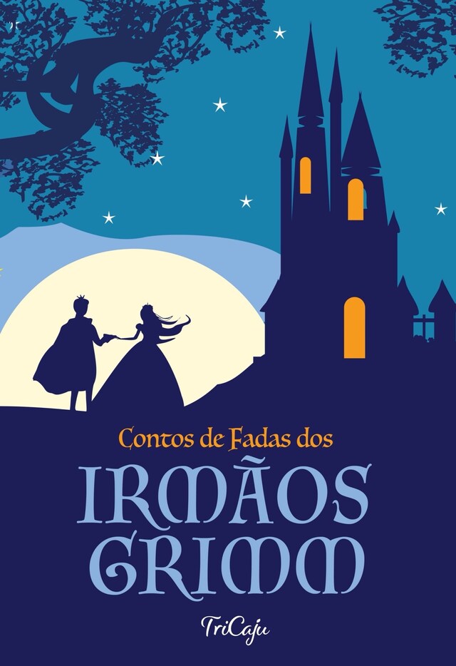 Book cover for Contos de fadas dos irmãos Grimm