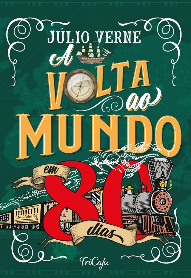 Book cover for A volta ao mundo em 80 dias