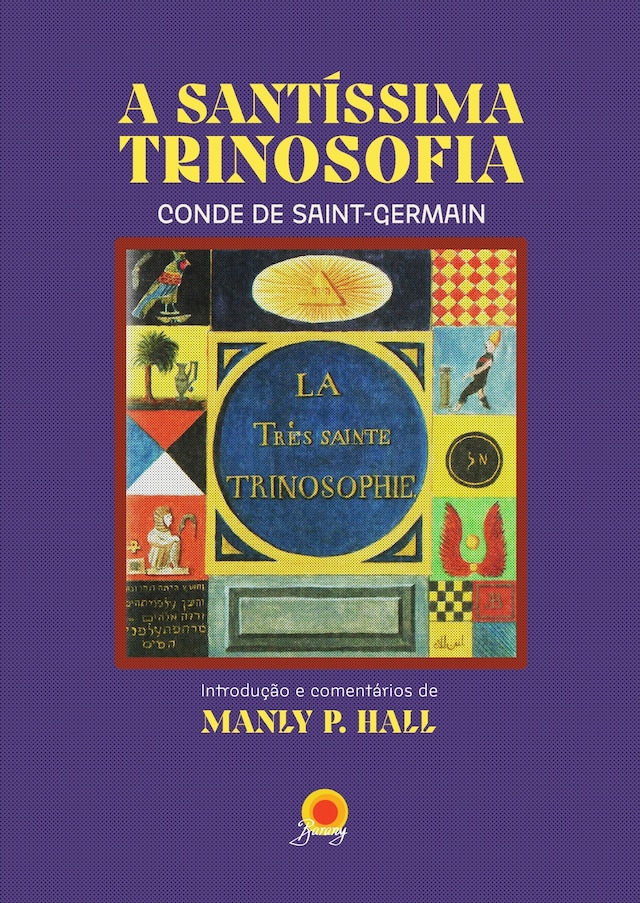 Book cover for A santíssima trinosofia: conde de Saint-Germain