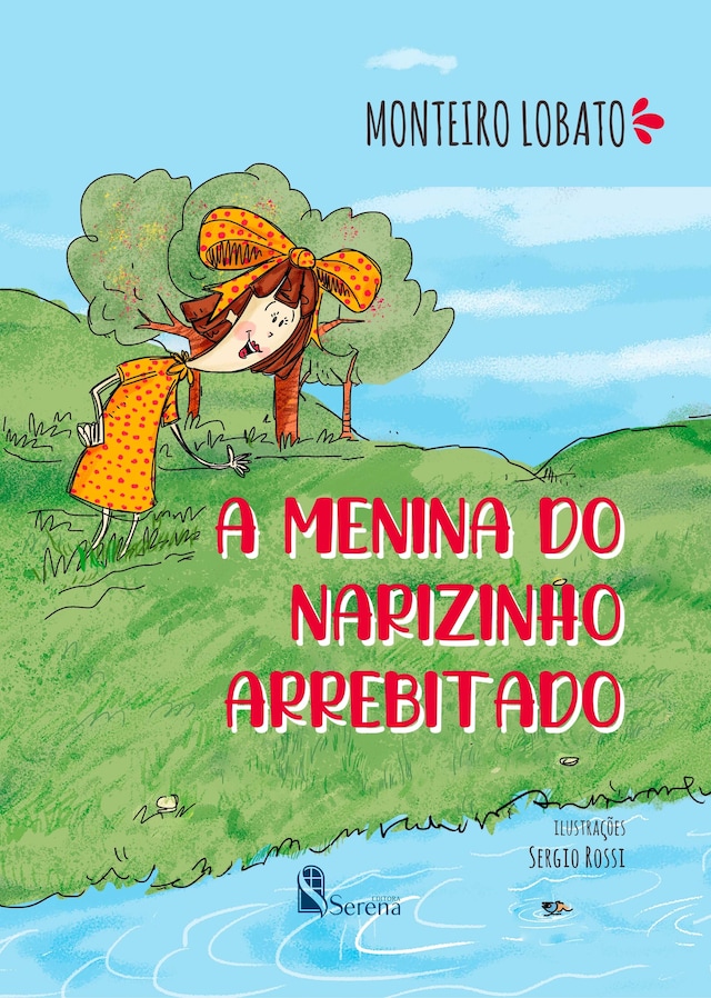 Book cover for A menina do narizinho arrebitado