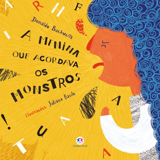 Copertina del libro per A menina que acordava os monstros