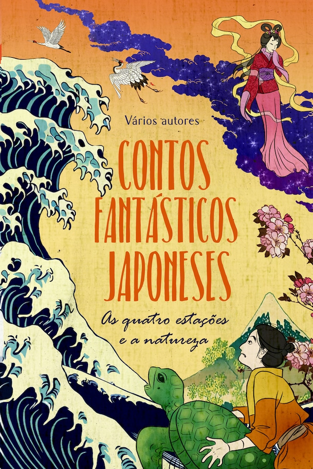 Book cover for Contos fantásticos japoneses