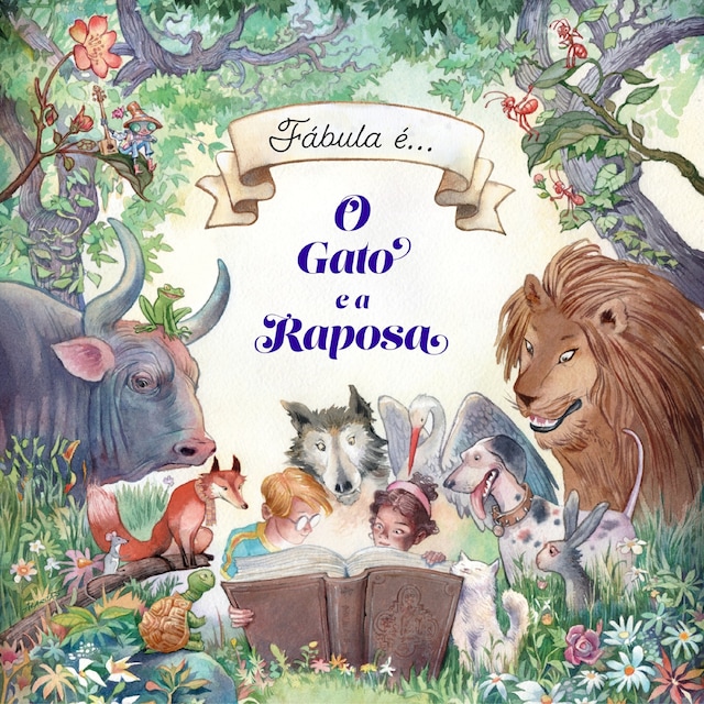 Book cover for O Gato e a Raposa