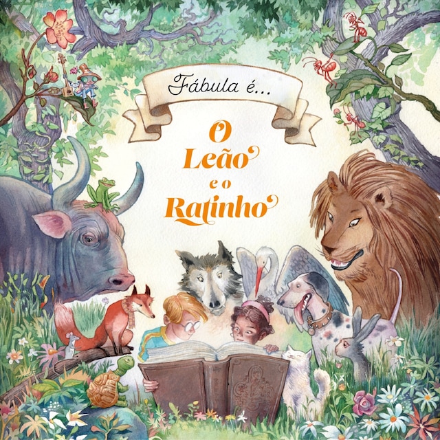 Book cover for O Leão e o Ratinho