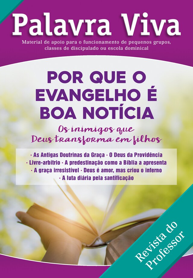 Buchcover für Por que o evangelho é a boa notícia? - Revista do professor