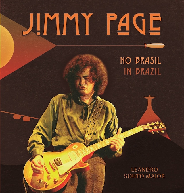 Portada de libro para Jimmy Page no Brasil