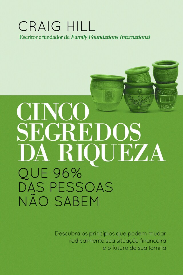 Book cover for Cinco segredos da riqueza