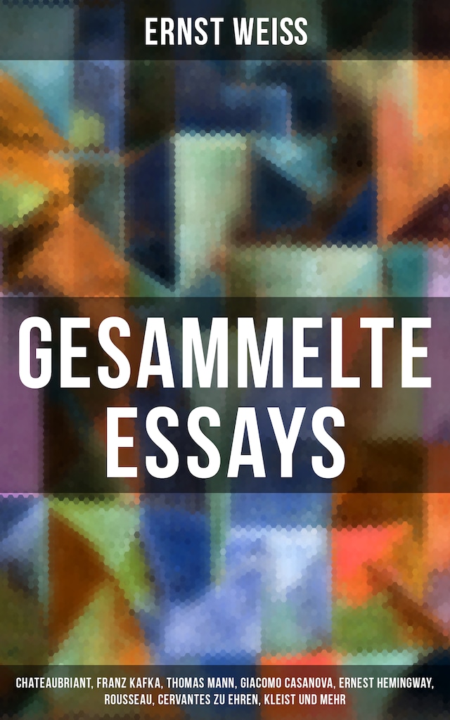 Book cover for Gesammelte Essays