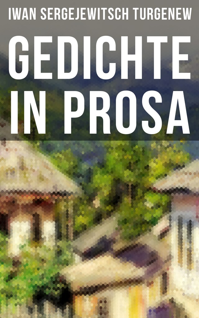 Buchcover für Gedichte in Prosa