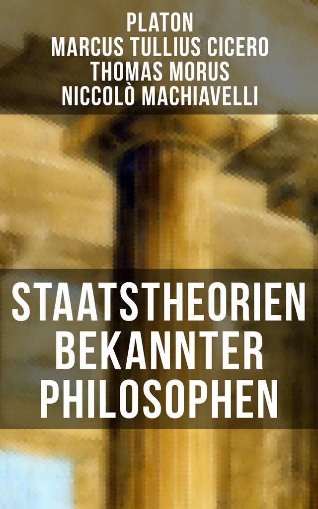 Buchcover für Staatstheorien bekannter Philosophen