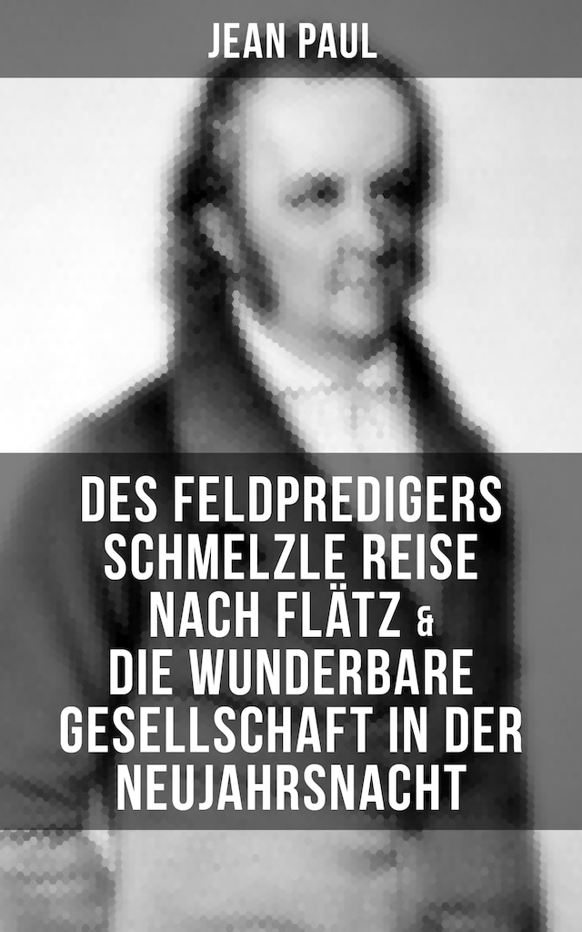 Book cover for Des Feldpredigers Schmelzle Reise nach Flätz & Die wunderbare Gesellschaft in der Neujahrsnacht