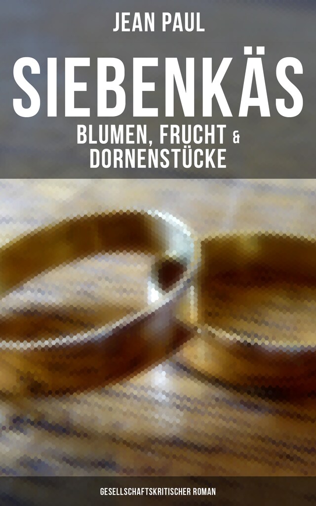 Book cover for Siebenkäs - Blumen, Frucht & Dornenstücke (Gesellschaftskritischer Roman)