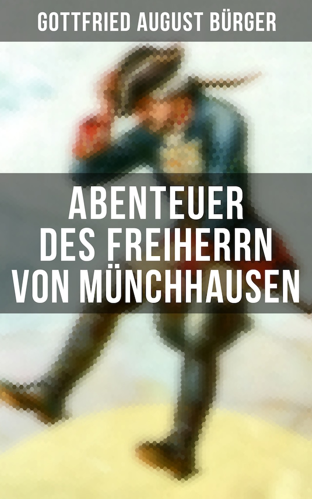 Kirjankansi teokselle Abenteuer des Freiherrn von Münchhausen
